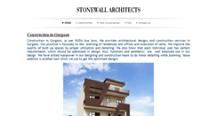 Desktop Screenshot of gurgaonarchitect.com